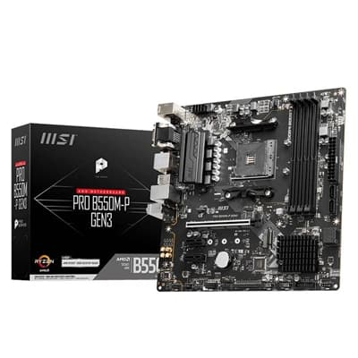 MSI Placa Base PRO B550M-P GEN3 mATX AM4