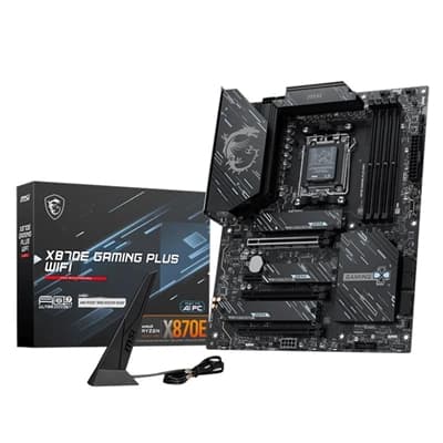 MSI Placa Base X870E GAMING PLUS WIFI DDR5 ATX
