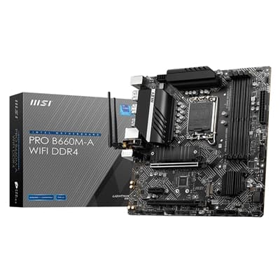 MSI Placa Base PRO B660M-A WIFI DDR4  mATX LGA1700