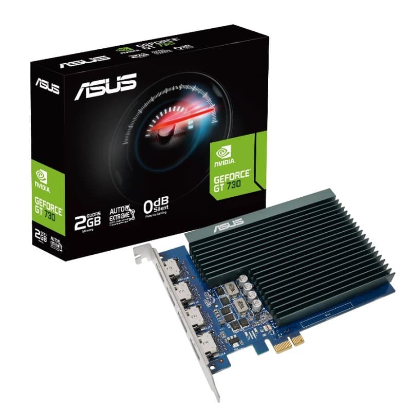 ASUS VGA NVIDIA GT 730 4H SL 2GD5 2 GB 4 monitores