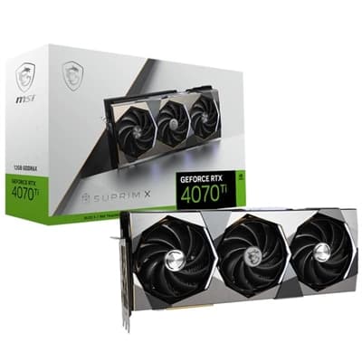 MSI VGA NVIDIA RTX 4070 Ti SUPRIM X 12G