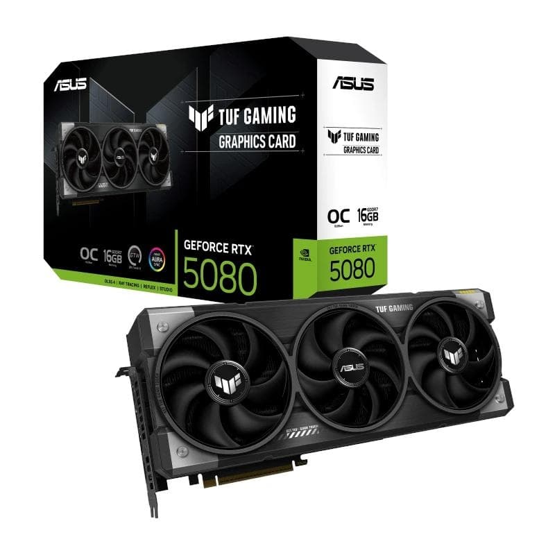 ASUS VGA NVIDIA TUF RTX 5080 OC 16 g GAMING DDR7