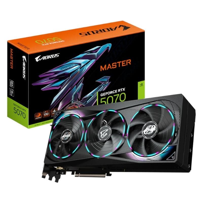 Gigabyte VGA NVIDIA RTX 5070 AORUS MASTER 12 g DDR7