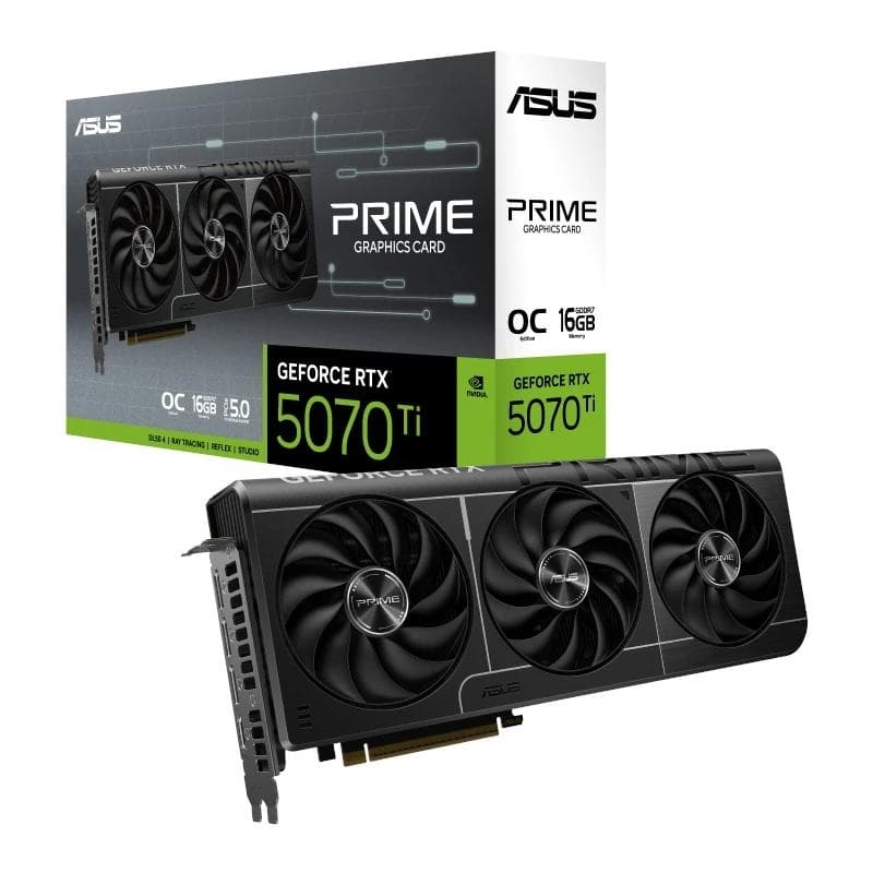 ASUS VGA NVIDIA PRIME RTX 5070 Ti OC 16 GB DDR7