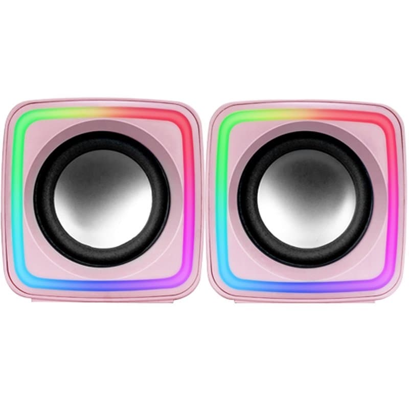 MARS GAMING Altavoces MSCUBE Premium 8 W Pink