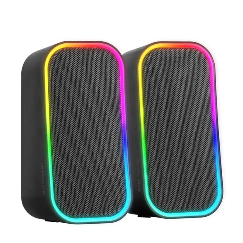 Mars Gaming Altavoz MS-OM BT 20 W RGB Negro