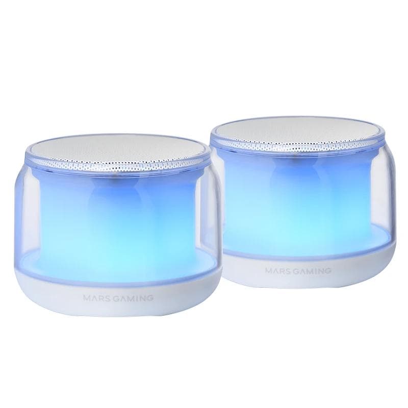 Mars Gaming Altavoces BT MS-AURAW 2.0 15 W RGB