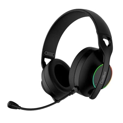 Coolbox Gaming Auriculares Diadema Mic WB01 RF+BT