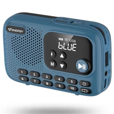 Energy Sistem TunerGo Radio AM/FM Batería recarga.