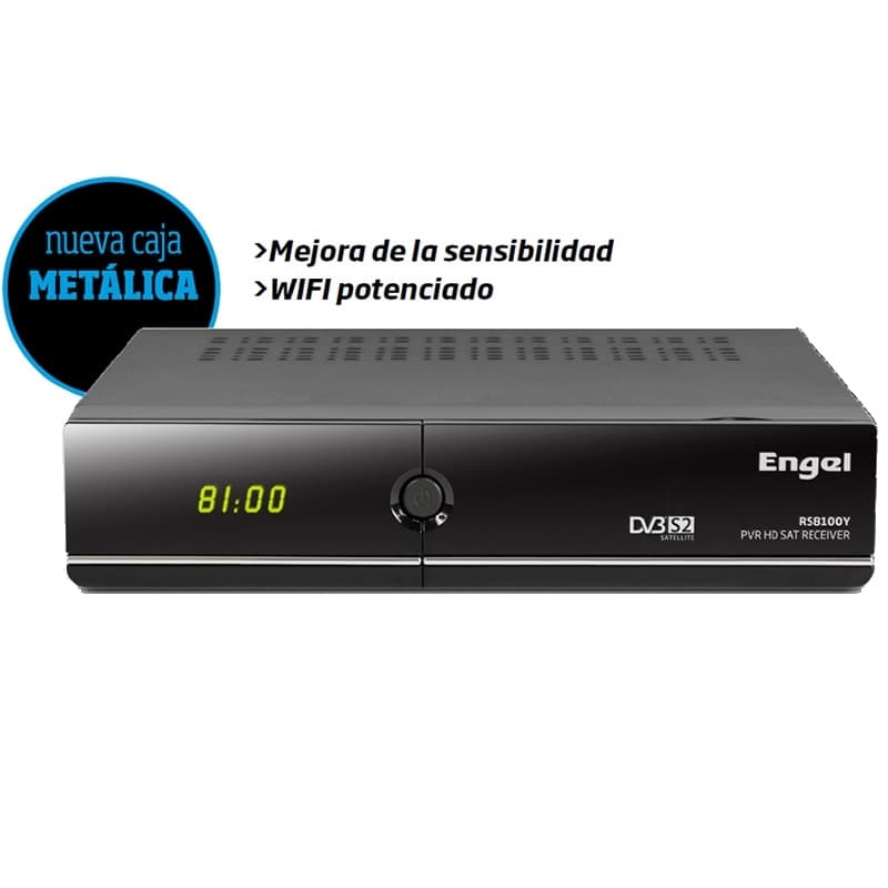 Engel RS8100Y Receptor Satlite HD PVR Wf / Eth