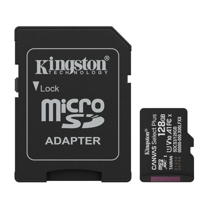 Kingston SDCS3 / 128 GB microSD XC Gen3 150 MB / s A1