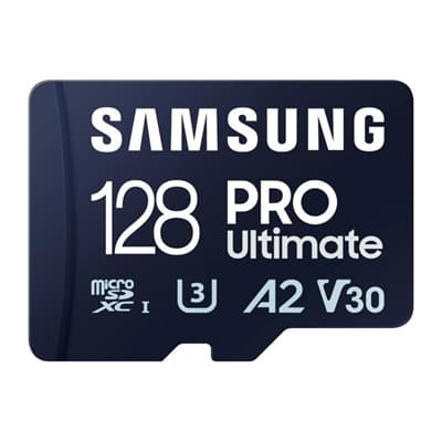 Samsung MicroSDHC PRO Ultimate 128GB U3,V30,A2,4K