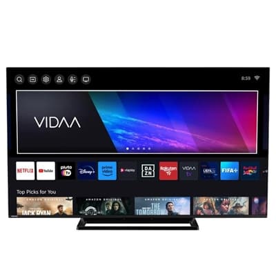 TOSHIBA TV 55" 55QV3363DG UHD QLED SMART TV PEANA