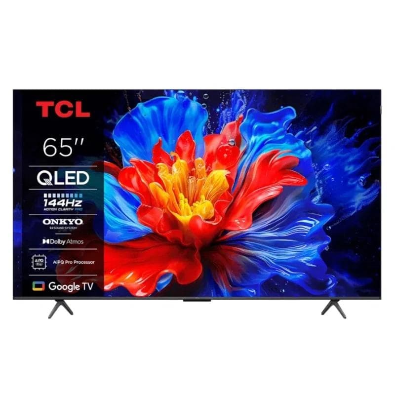 TCL 65P8K TV 65" QLED GOOGLETV 144 Hz ONKYO
