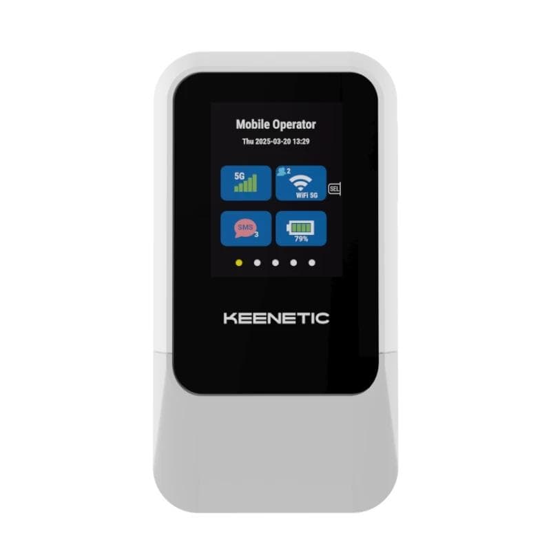 Keenetic Roamer 5 g Router Movil WiFi6 AX600