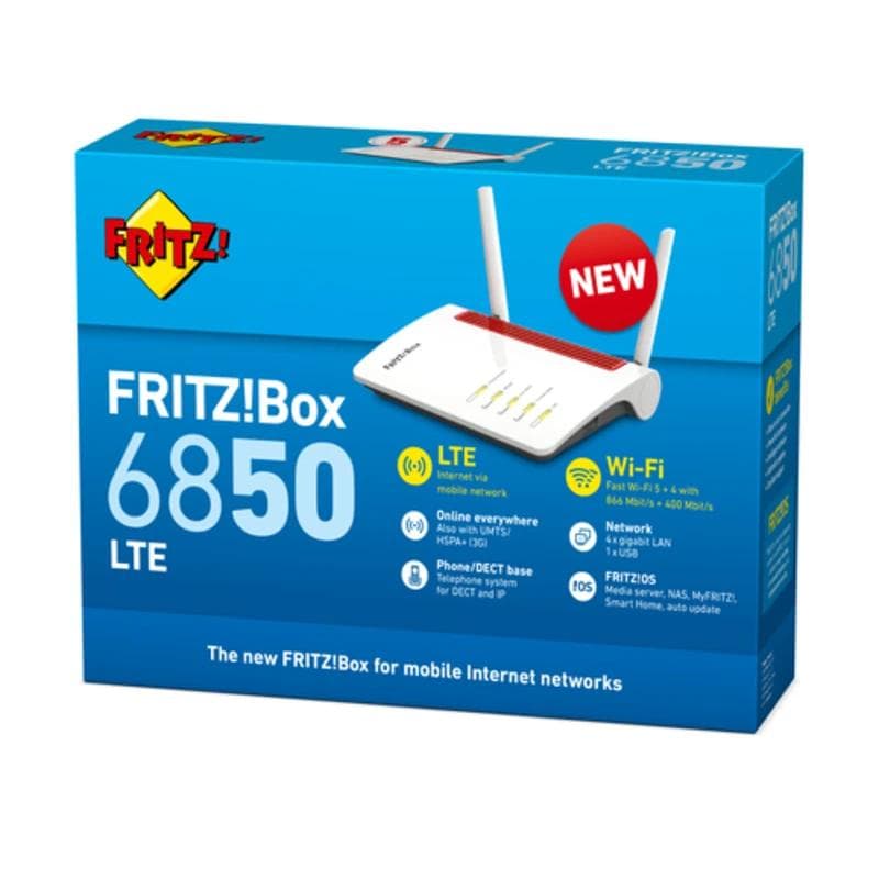 FRITZ!Box 6850 4G Edition International - 3