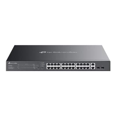 TP-Link ES228GMP Switch 24xPoE+ 2xGb 2xSFP 384W