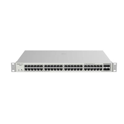 Reyee 48-Port 10G L2 Managed POE Switch, 48 Gigabi