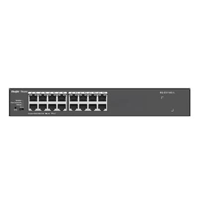 Reyee 16-Port Gigabit unmanaged Switch, 16 Gigabit