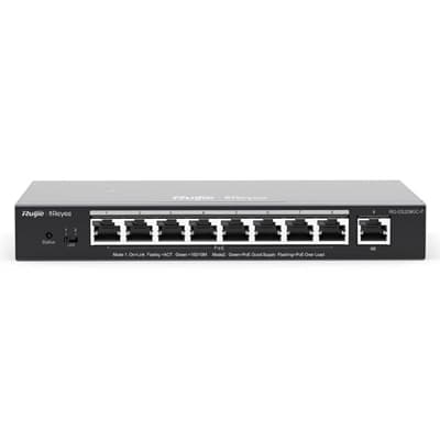 Reyee ES209GC-P Switch 9xGbE (8 PoE/POE+) 120W