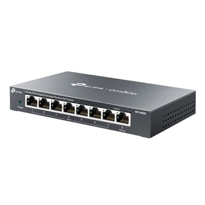 TP-Link RP108GE Switch 7xGb PoE In 1xGb PoE Out