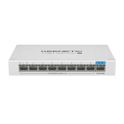Keenetic PoE Switch 9 Gigabit 9 puertos