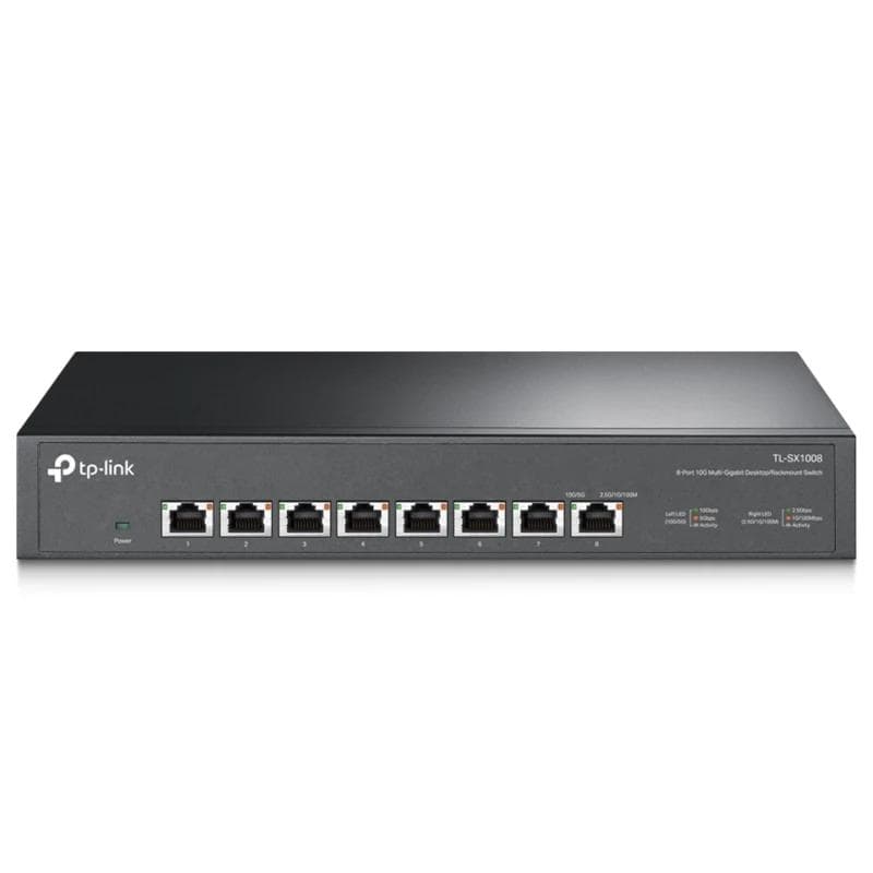 TP-Link TL-SX1008 Switch 8x10 g mGb 1U Metal