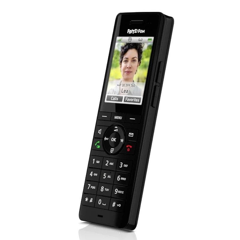 FRITZ! Fon X6 Telfono inalamb.DECT Negro
