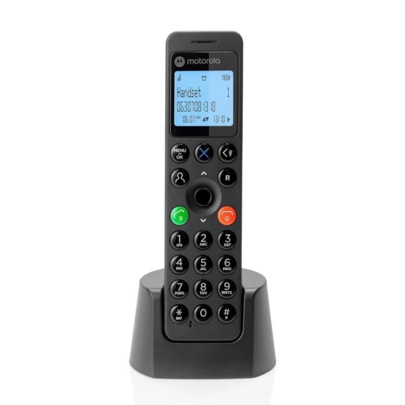 MOTOROLA DOT201 telfono DECT Negro