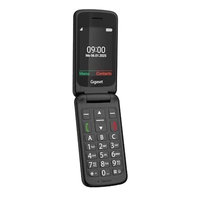 Gigaset Móvil Senior GL595 2.8" SIM Negro