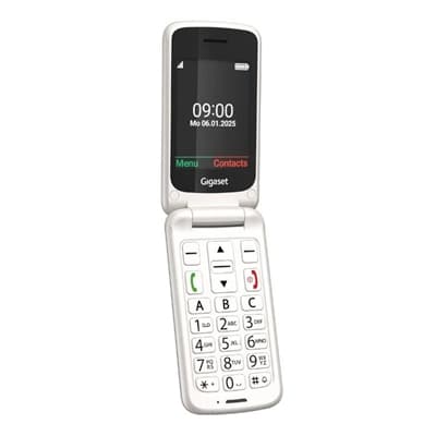 Gigaset Móvil Senior GL595 2.8" SIM Blanco Perla
