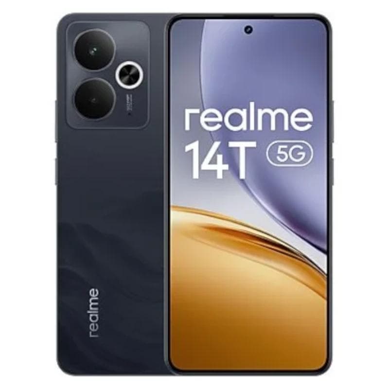 Realme 14T 5 g 8 GB(+10) 256 GB 6.67" Black