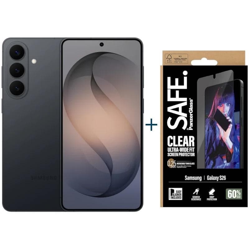 Samsung Galaxy S26 256 GB 5 g Black + Prot SAFE
