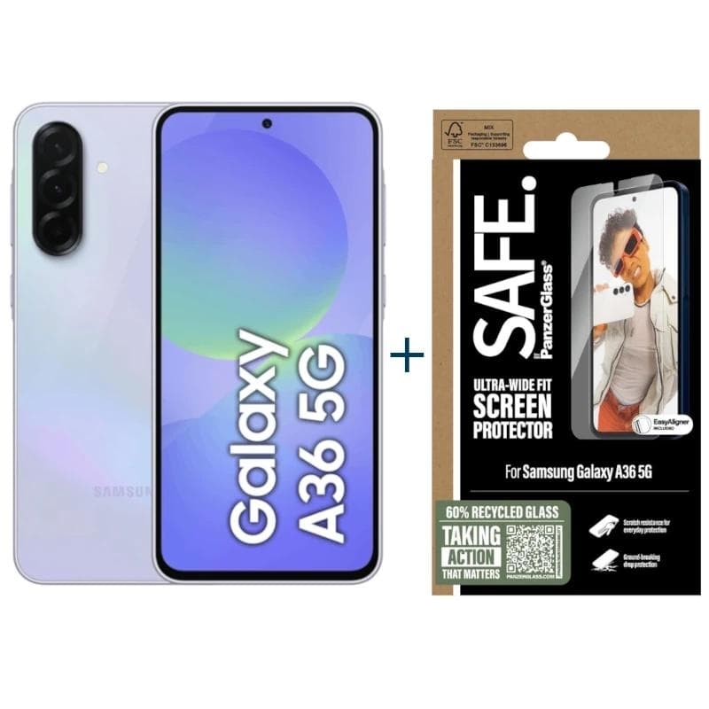 Samsung Galaxy A36 256 GB 8 GB Lavander+Prot SAFE