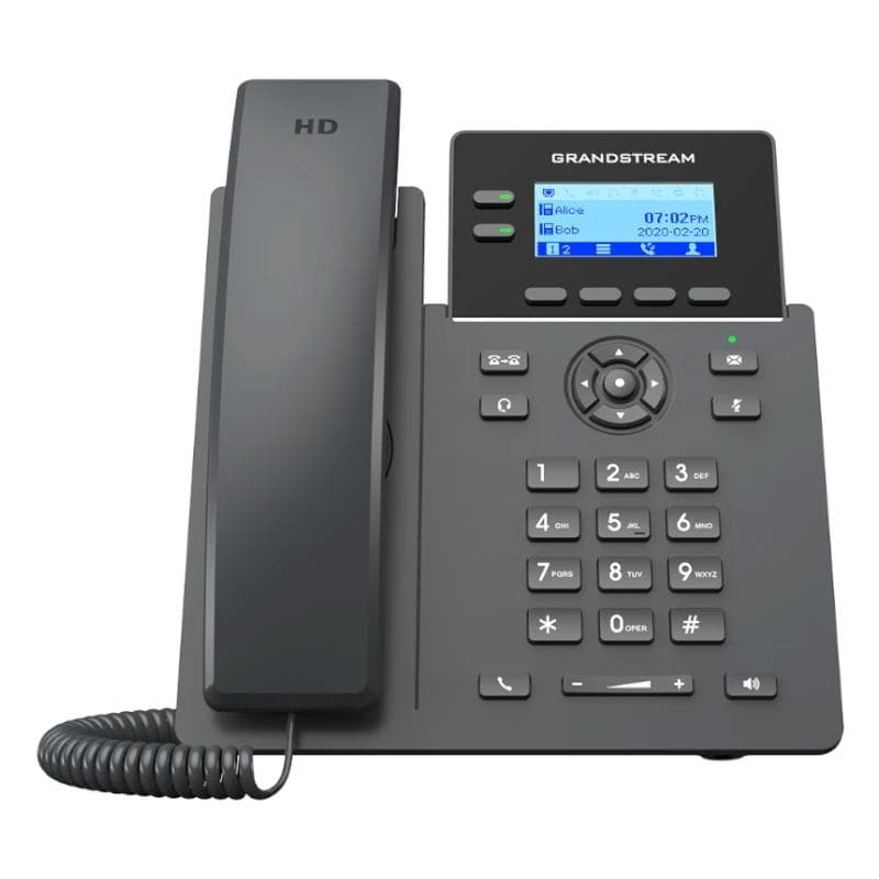 GrandStream Telf IP GRP2602G PoE 2xGb ZTP 2 lneas