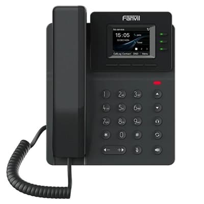 Fanvil V60G 4 líneas SIP 2.4"pantalla color PoE 2x