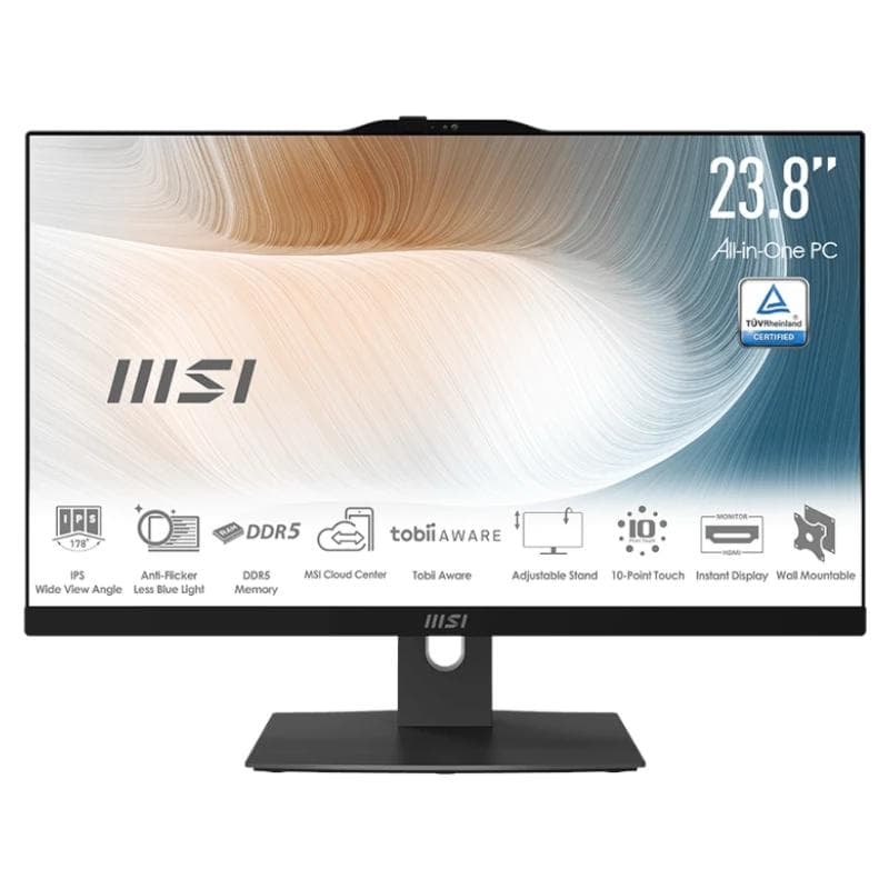 MSI AM242P-1498ES C7-150U 16 GB 512 GB DOS 24" Negro