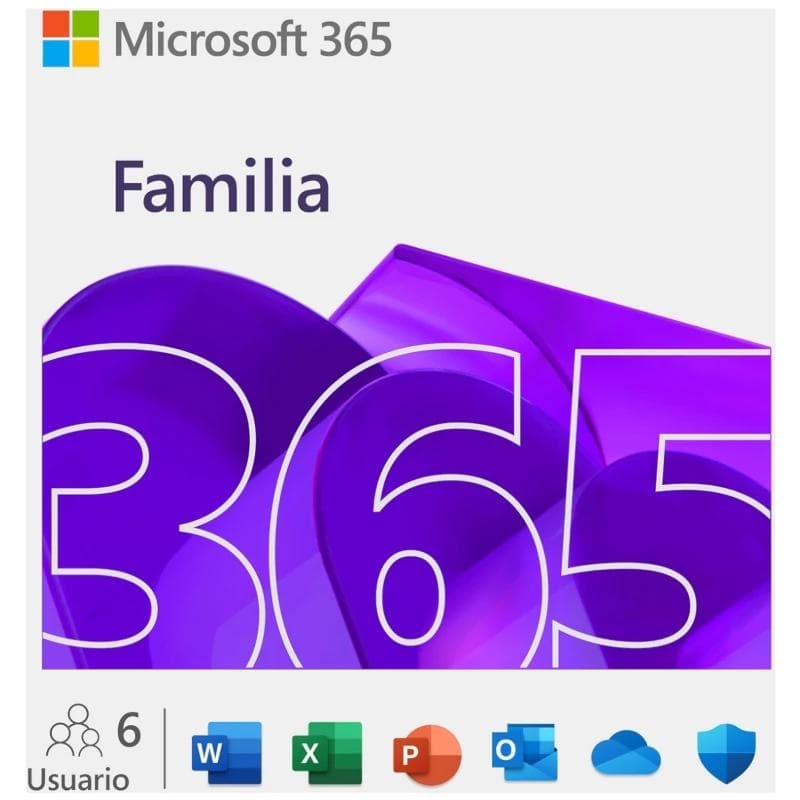 Microsoft 365 Familia 1 a�o ESD