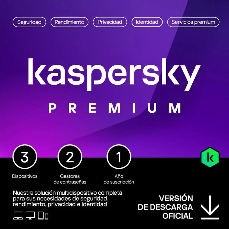 Kaspersky Premium 3L / 1A ESD