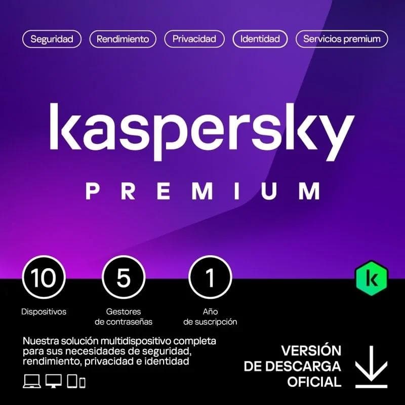 Kaspersky Premium 10L / 1A ESD