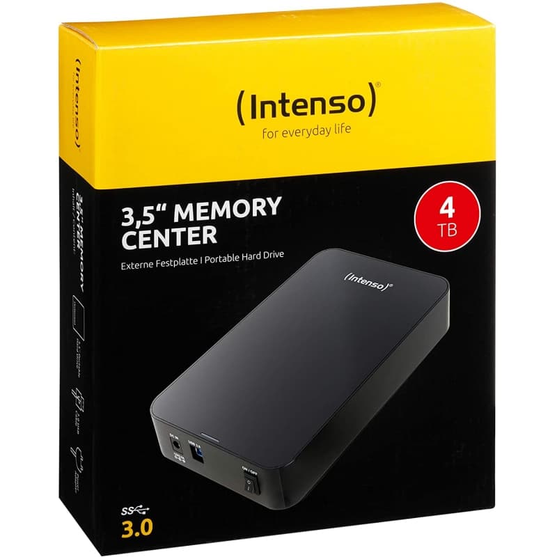 Intenso HDD Externo 6031512 4TB 3.5" USB 3.0 Negro - 2