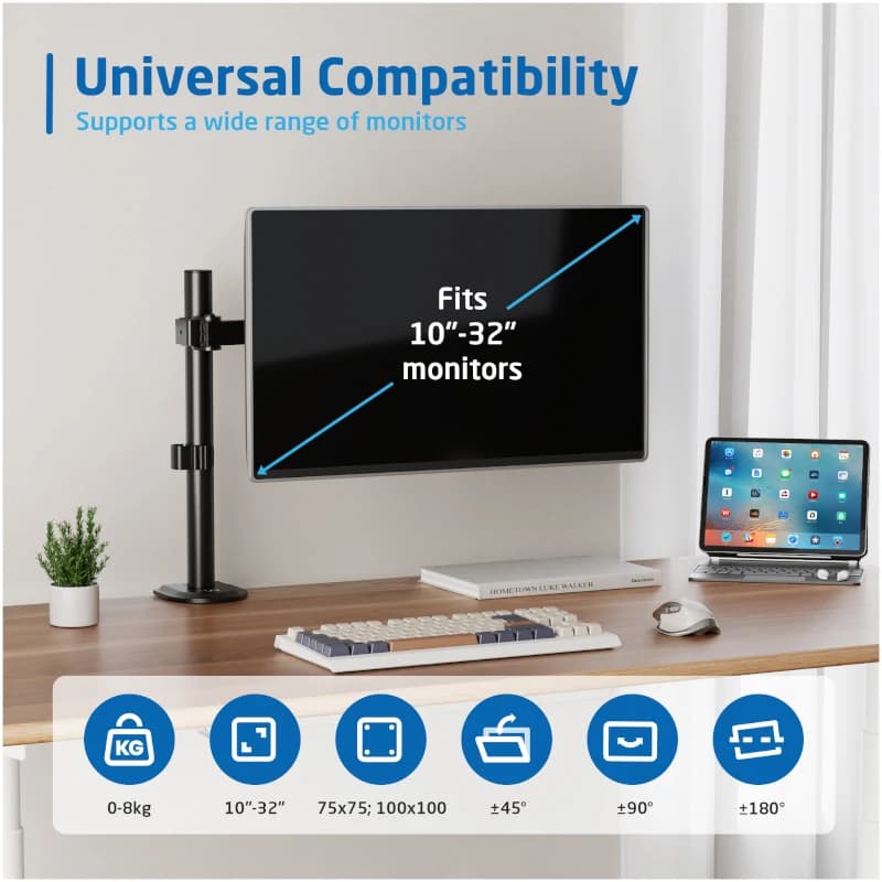 EWENT EW1510 soporte mesa1 monitor 13-34" - 2