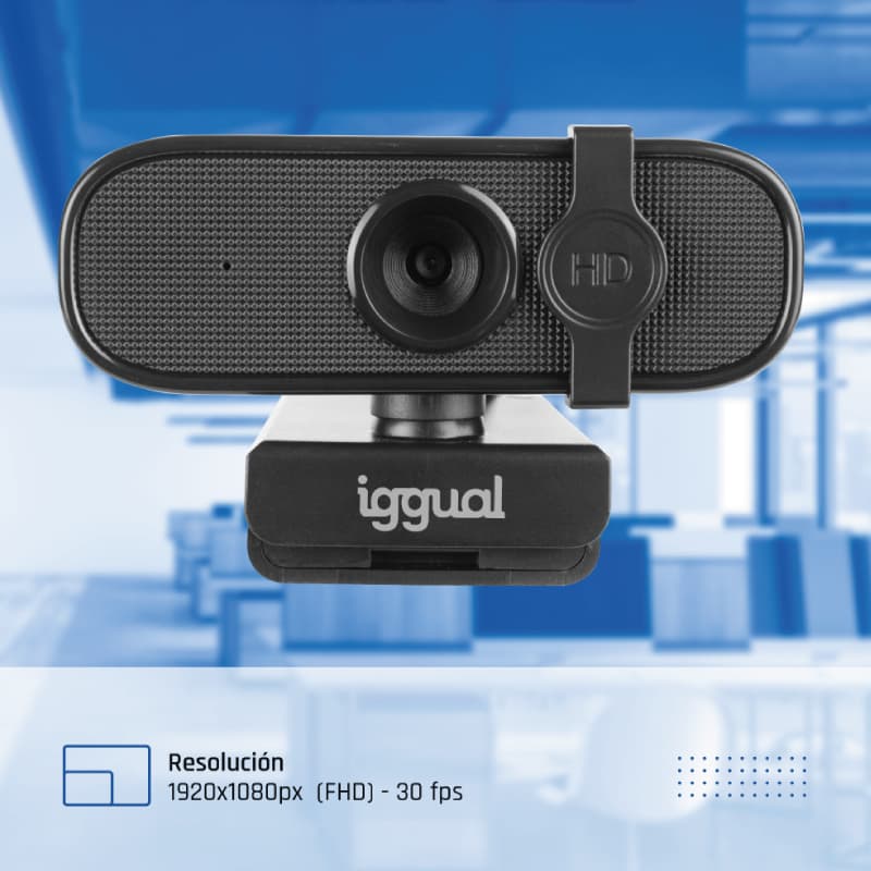 iggual Webcam USB FHD 1080p WC1080 Quick View - 2