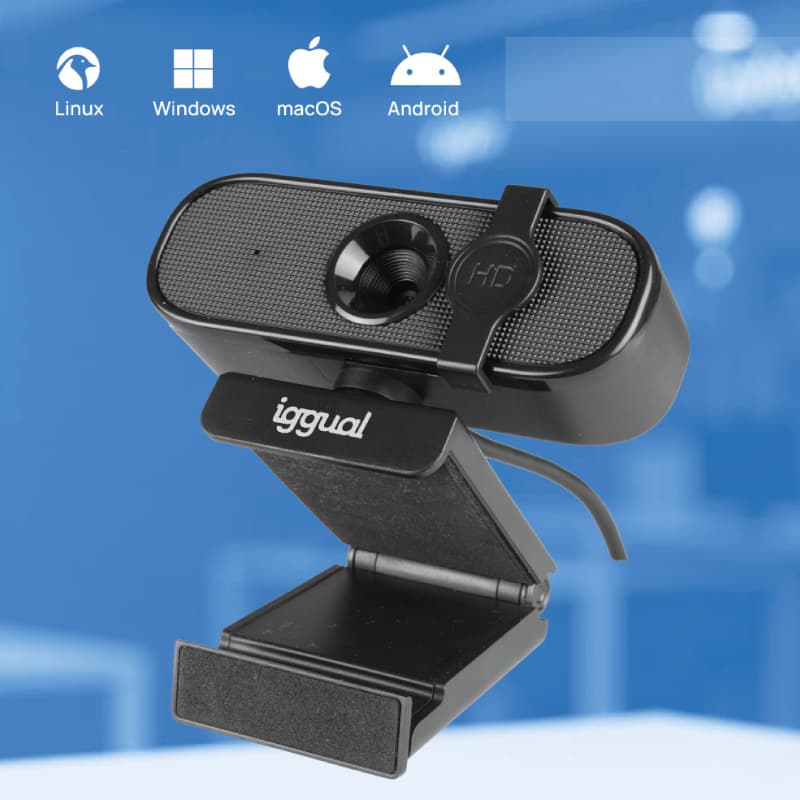 iggual Webcam USB FHD 1080p WC1080 Quick View - 5