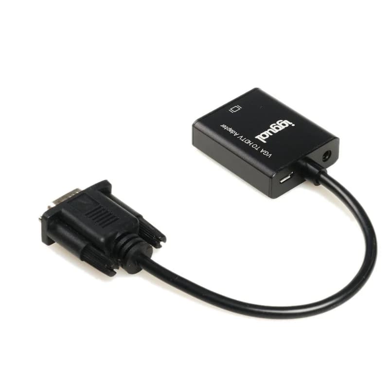 iggual Adaptador VGA a HDMI + audio + microUSB - 2