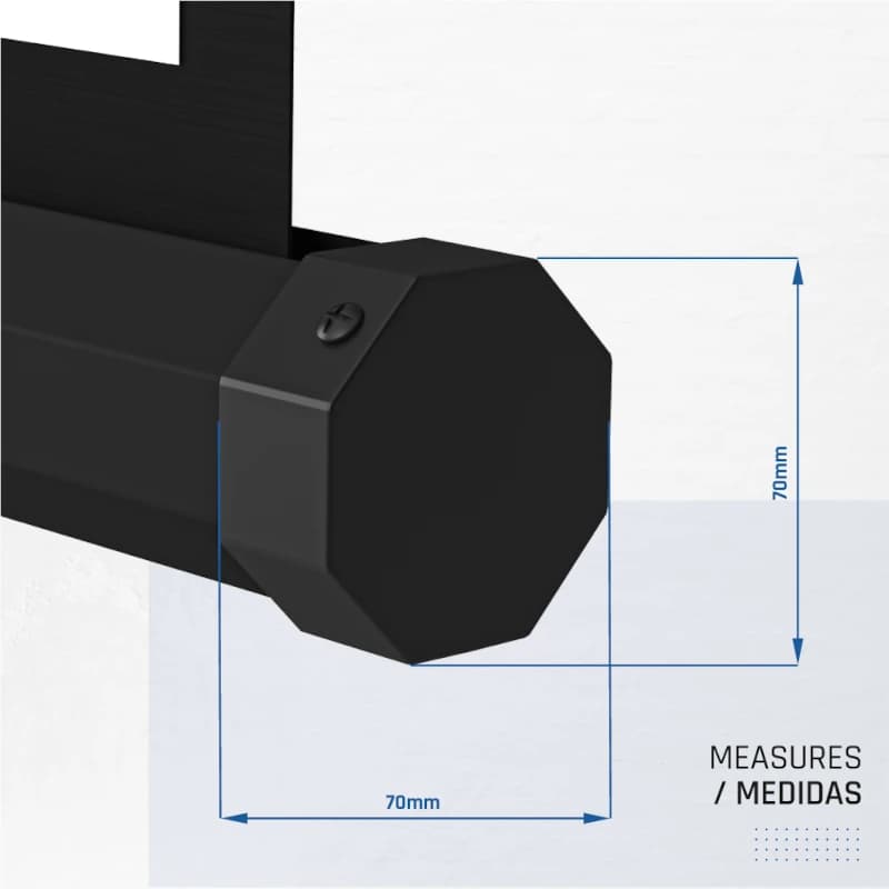 iggual Pantalla 112" 200x200 cm 1:1 trípode+bolsa - 3
