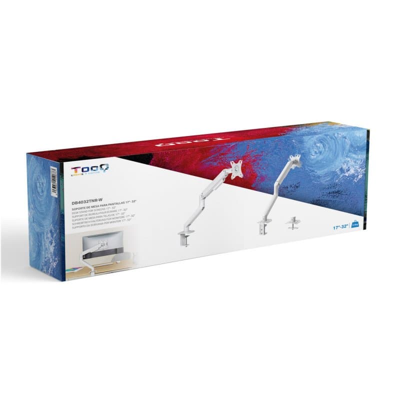Tooq DB4032TNR-W Soporte mesa monitor/tv 17-32" Bc - 4