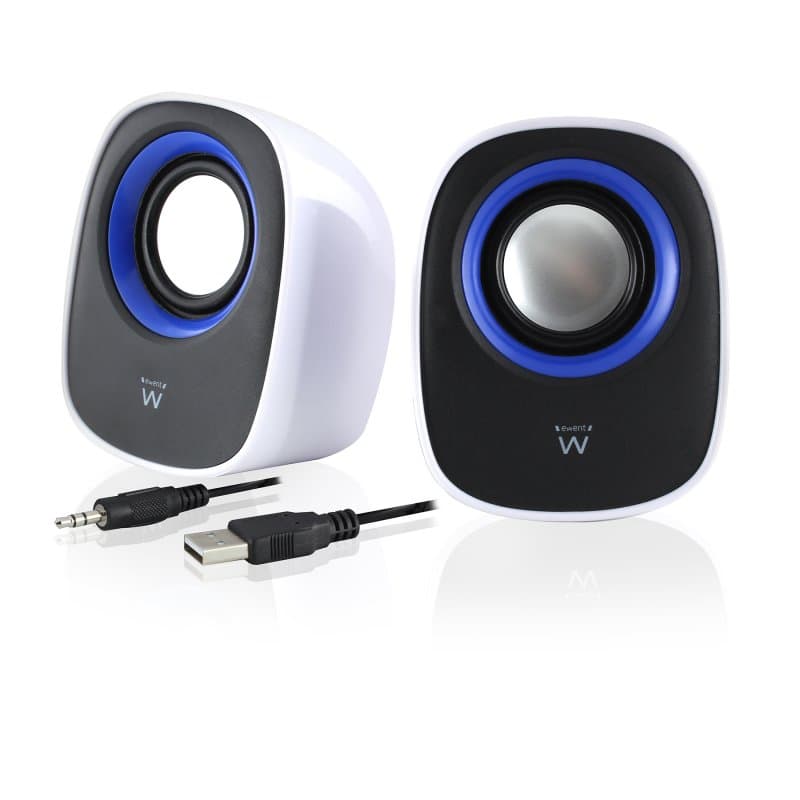EWENT Altavoces escritorio 2.0 usb - 2