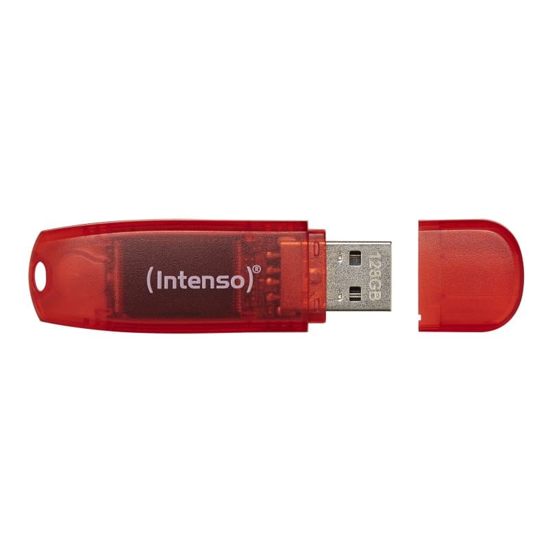 Intenso 3502491 Lápiz USB 2.0 Rainbow 128GB Rojo - 2