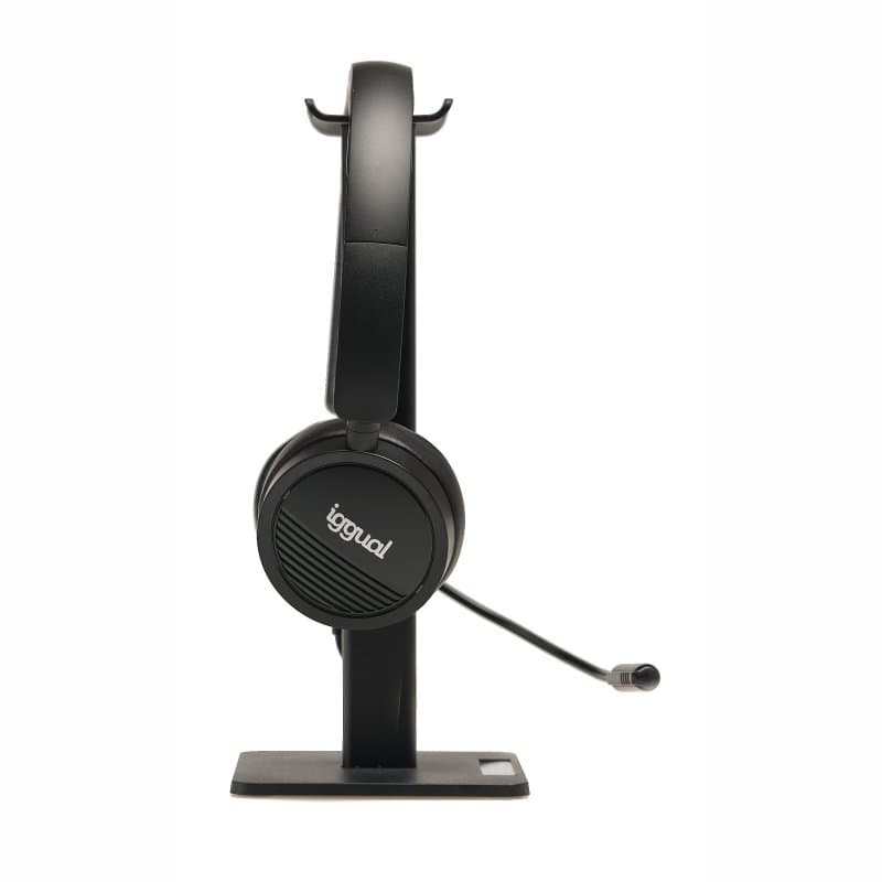 iggual Kit auriculares Dual Tech + soporte SA22 - 4